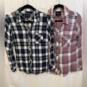 Bundle of 2 classic Rails button down tops
